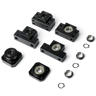 滚珠丝杆支撑座固定座BKBF FKFF EKEF10 12 15 20 2530丝杠轴承座