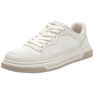 大东男鞋板鞋2026春季新款平底透气网面系带运动时尚舒适休闲单鞋