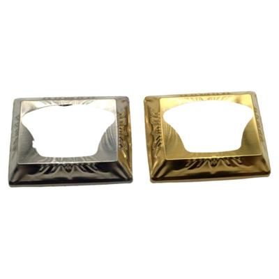 304装饰盖管件欧式不锈钢马蹄管