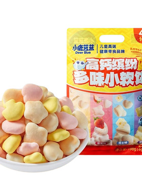 小鹿蓝蓝高钙牛奶小软饼