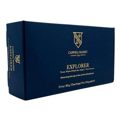 caswell世纪檀香黄瓜三件沐浴皂
