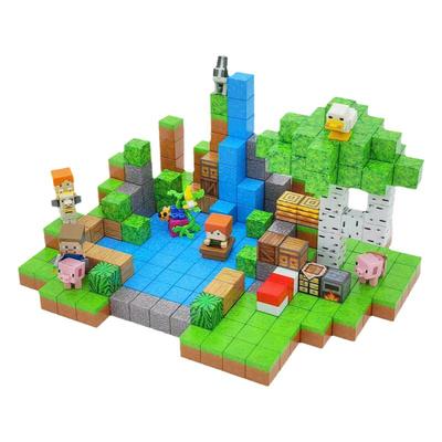 专属场景我的磁力方块世界拼装