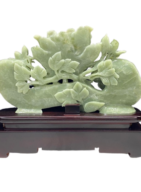 玉石山水摆件精品清仓大量