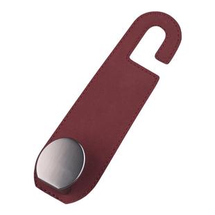 汽车载座椅背隐藏挂钩翻毛皮车内后排包包小物件储物金属合金挂钩