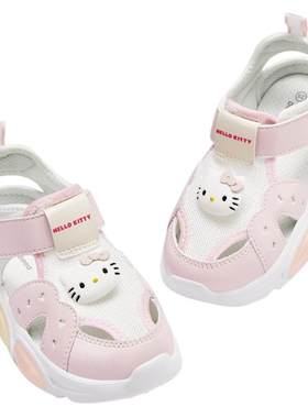 HelloKitty联名戴维贝女童凉鞋