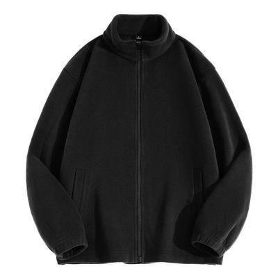 真维斯加厚摇粒绒外套男冬季