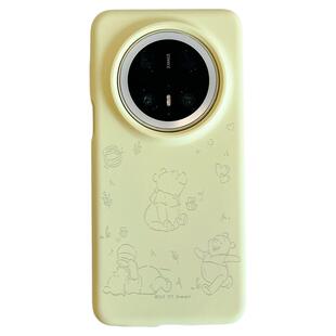 拓岚 适用华为mate70pro+手机壳mate60pro可爱蜂蜜罐维尼熊mate50/40pro液态硅胶pura80/70ultra带手绳女新款