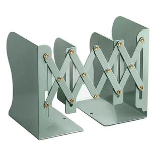 可伸缩书立带笔筒书架一体桌面书本收纳架高中生挡板书夹折叠固定书本立架学生用桌上立书架创意简约书挡