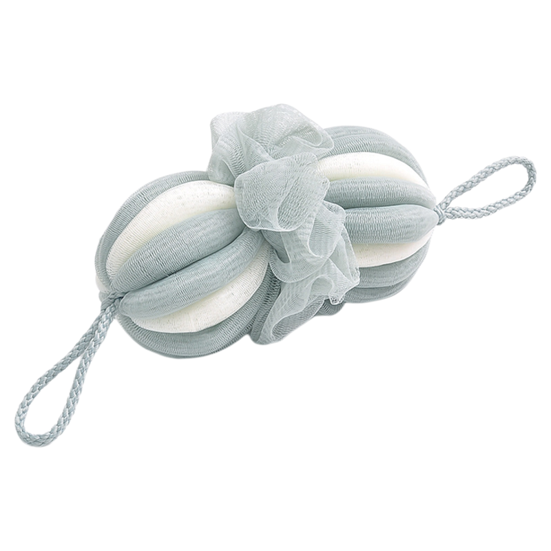 大号沐浴球彩色成人沐浴浴球洗澡搓澡搓背沐浴球浴花加长可拉伸