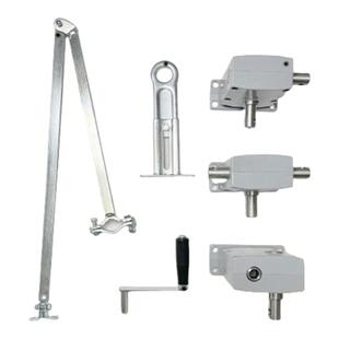 手摇开窗器消防排烟手动开窗器高窗手动开启装置手摇曲臂式开窗器