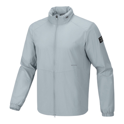 Skechers斯凯奇26夏季男士户外运动休闲梭织连帽外套 P226M086