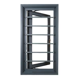 免打孔窗户防护栏杆高层阳台儿童安全窗户护栏隐形防盗窗护网自装