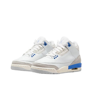 Jordan Air Jordan 3 白蓝 GS运动休闲复古中帮篮球鞋 DM0967-101