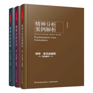 XB[套3册]万千心理.精神分析案例解析+精神分析诊断理解人格结构+.精神分析治疗实践指导南希三部曲弗洛伊德心理学书籍入门心