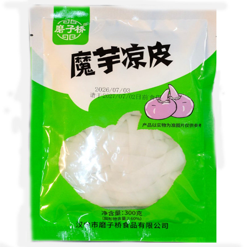 方便速食代餐饱腹低卡纯魔芋凉皮