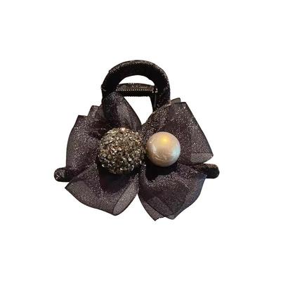 拉福抓夹珍珠水钻后脑勺发夹头饰