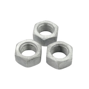 8.8级热镀锌螺母扩孔六角螺丝母M6M8M10M12-M39加大孔热浸锌螺帽