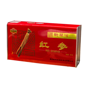 【非遗技艺】新开河红参正品高丽参长白山人参长辈营养品200g