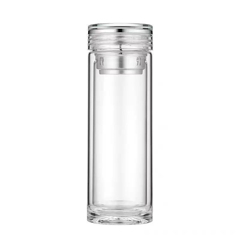 【抗菌水晶杯】双层水晶玻璃杯加玻璃杯