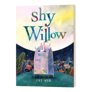 英文原版 精装绘本 Shy Willow 害羞的兔子薇洛 友谊启蒙 品格培养儿童绘本 英文版 进口英语原版书籍