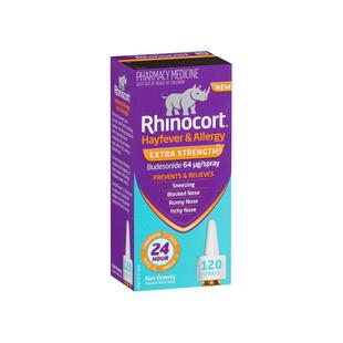 进口Rhinocort澳洲小犀牛鼻喷雾剂雷诺考特过敏性鼻炎药鼻塞鼻涕