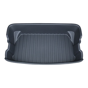 适用特斯拉6座ModelYL后备箱储物盒后尾箱上下双层收纳盒改装配件