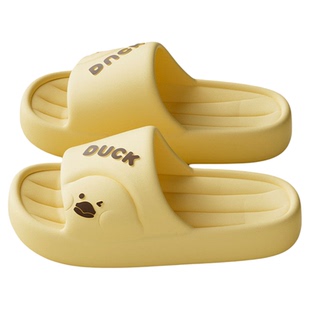可爱小鸭子拖鞋女款2026新款室内家居厚底浴室eva防滑防臭凉拖女
