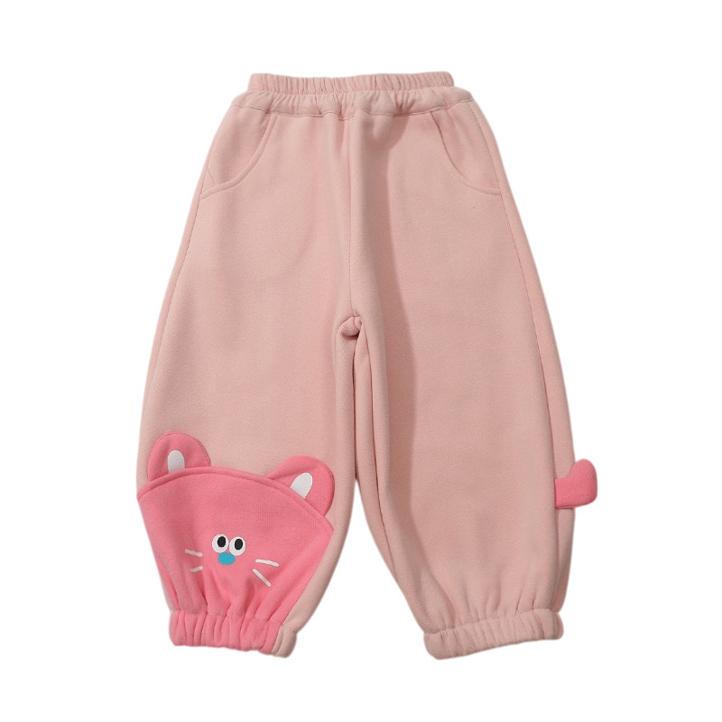 舒适加绒版灯笼裤韩系秋冬新品