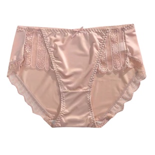 【盛夏光年】内裤女士紫杉醇抗菌冰丝夏季薄款女蕾丝性感新款中腰