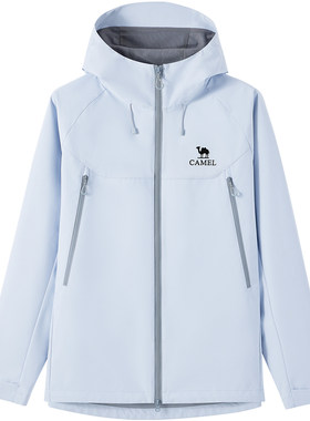 骆驼夹克三防面料户外运动外套