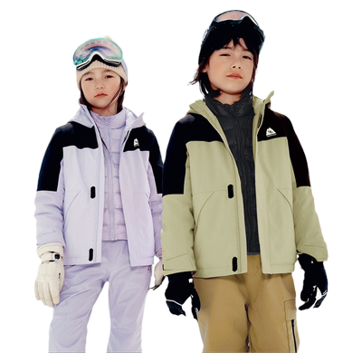 巴拉巴拉儿童羽绒服三合一冲锋衣