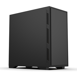 金河田简誉S43机箱台式机电脑主机非侧透白色高颜值matx办公机箱