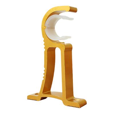 窗帘杆支架加厚铝合金罗马杆底座托架侧装挂钩架单杆固定窗帘配件