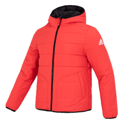 阿迪达斯男保暖防风运动棉服外套