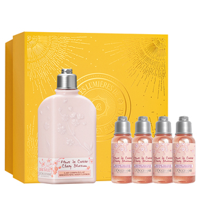 【新品上市】欧舒丹身体乳白茶恋樱香氛保湿滋润实用新年礼物礼盒