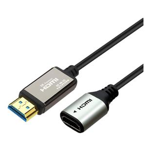 优特讯HDMI公转母延长线笔记本台式机接投影电视连接线 光纤版