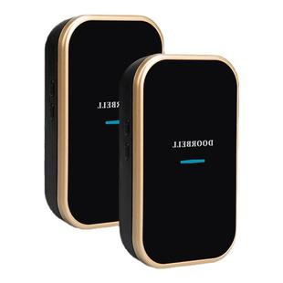 自发电一拖二无线门铃进门家用无需电池防水超远智能老人呼叫器