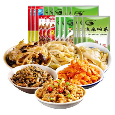 鱼泉榨菜组合套装咸菜泡菜下饭菜