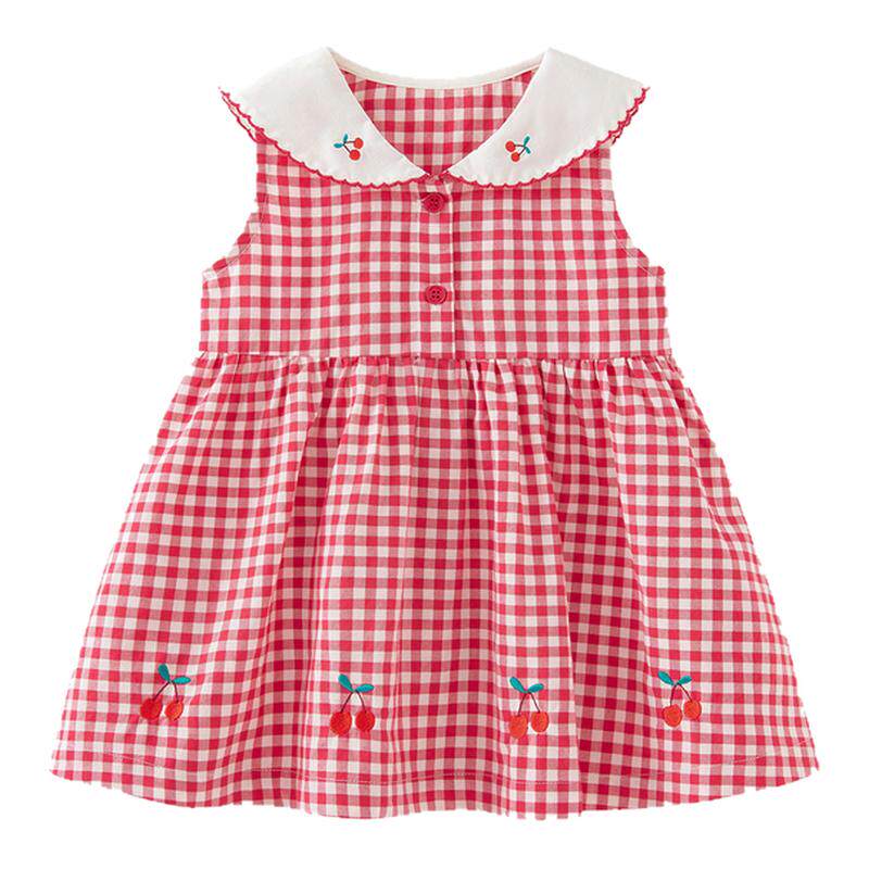 迷你巴拉巴拉女童裙子宝宝亲肤舒适透气纯棉甜美浪漫连衣裙2026夏