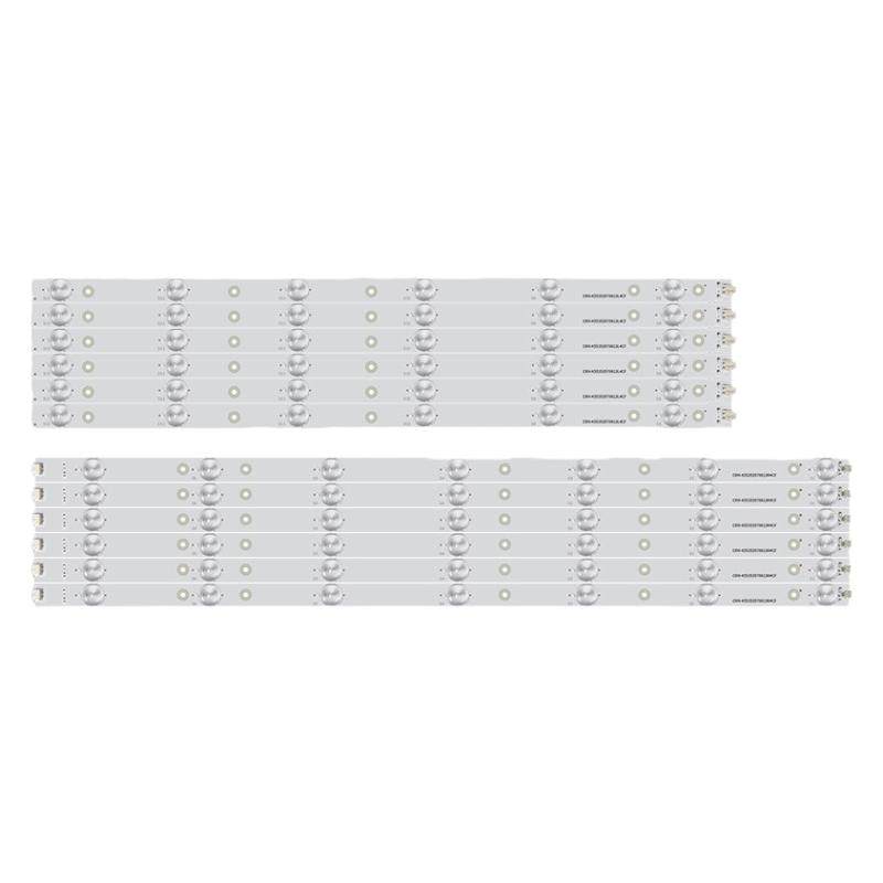 全新原装moka模卡海尔55A5M  55A5背光灯条55寸液晶电视LED13灯铝