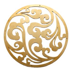 纯铜镂空招财装饰片背景墙贴片