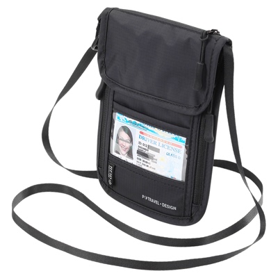 超轻随身护照包可斜挎放手机