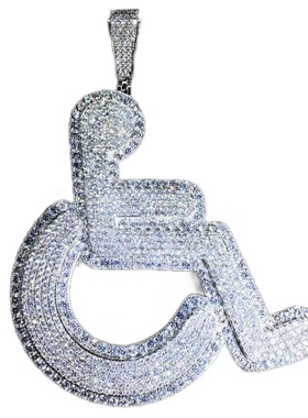 Mr.Bling定制Quando同款Logo吊坠