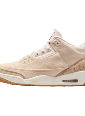 NIKE耐克男鞋Air Jordan 3 AJ3米红联名款马年篮球鞋IR0910-400