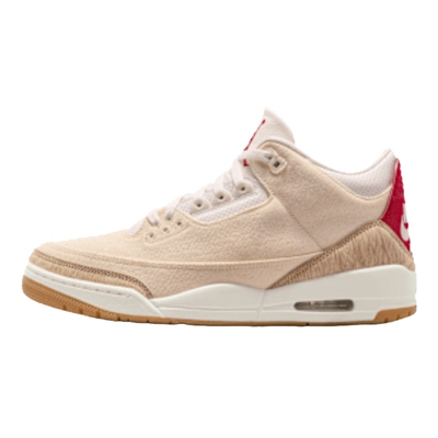 NIKE耐克男鞋Air Jordan 3 AJ3米红联名款马年篮球鞋IR0910-400