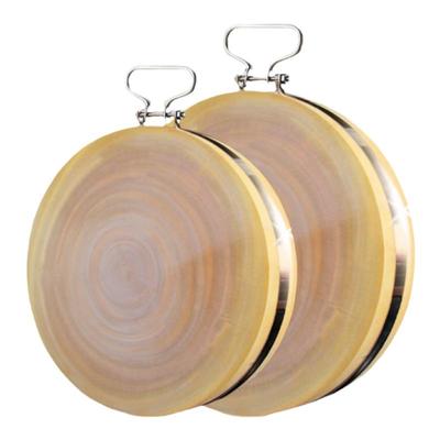 防霉抗菌加厚菜板圆形花梨木整木