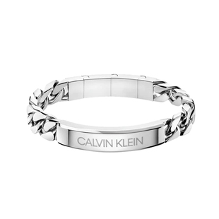 Calvin Klein送情侣ck手链小众时尚简约手环男女古巴链手镯礼物