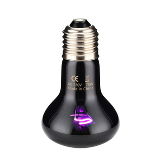 蜜袋鼯加热灯爬虫龟箱加温灯泡UVA日灯恒温夜灯取暖温控宠物暖灯