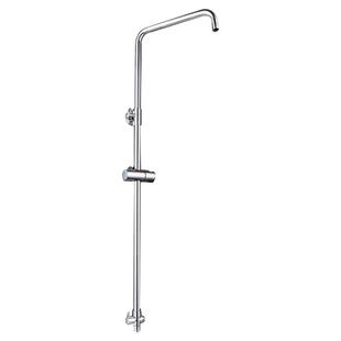 全铜淋浴花洒套装浴室改装升降杆加厚不锈钢支架顶喷管转换器配件