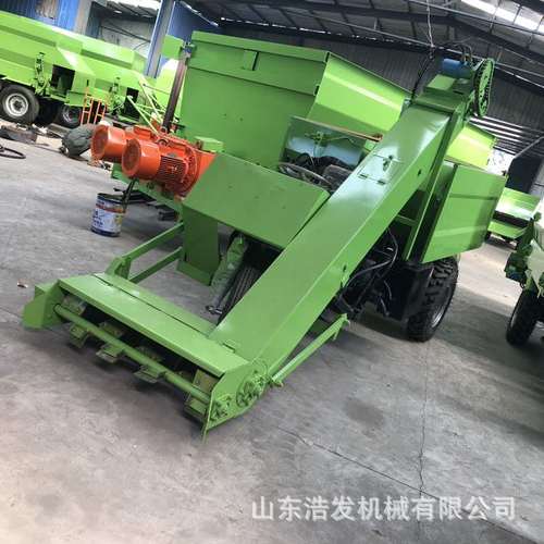 三轮小型牛圈除粪车全自动刮板式养殖清粪车后粪斗自卸式扒粪车